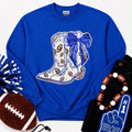 Friday Night Lights & Bow Boots Sweatshirt