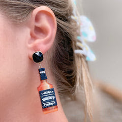 Whiskey Kisses & Southern Wishes Beaded Earrings